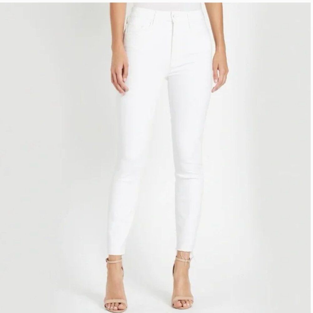 Mother Fairest Of Them All High Waisted Looker Ankle Fray Sz 26